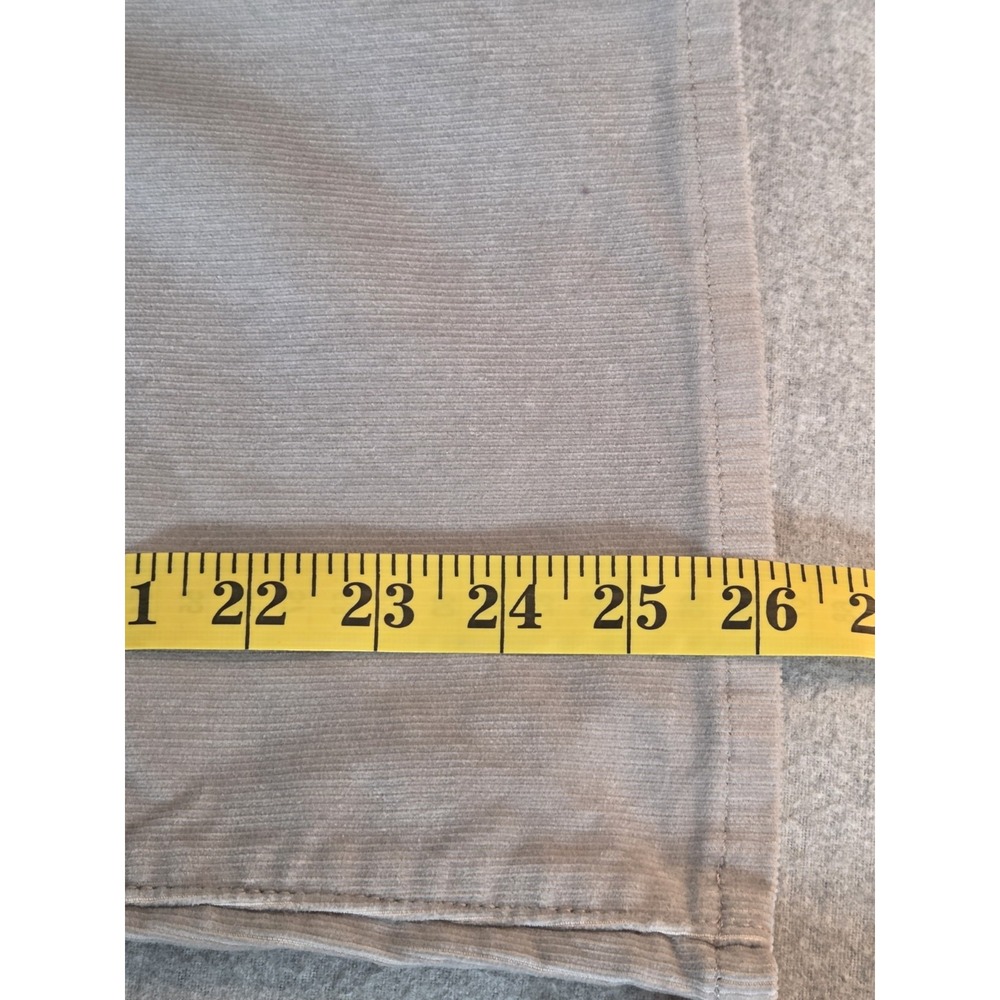 Lands End Womens 18P Corduroy Pants Bootcut Leg Mid Rise Gray Stretch NEW - Picture 12 of 13